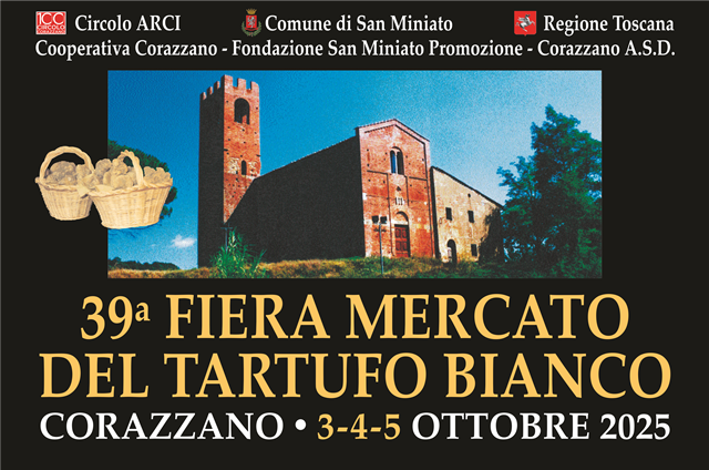 La 39ª edizione della Fiera del Tartufo Bianco di Corazzano celebra il "diamante della terra"